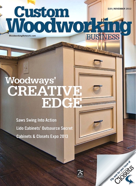 Download Custom Woodworking Business – November 2012 - PDF Magazine