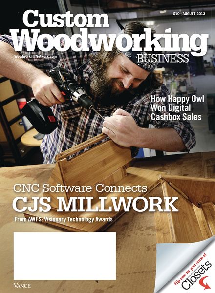 Download Custom Woodworking Business – August 2013 - PDF Magazine