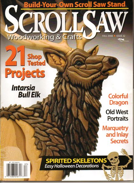 Download Scrollsaw Woodworking &amp; Crafts – Issue 032 - PDF Magazine