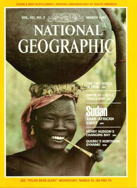 geographic national magazine 1982 march