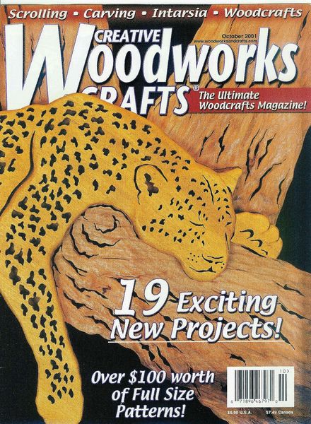Download Creative Woodworks & crafts – 080, 2001-10 - PDF Magazine