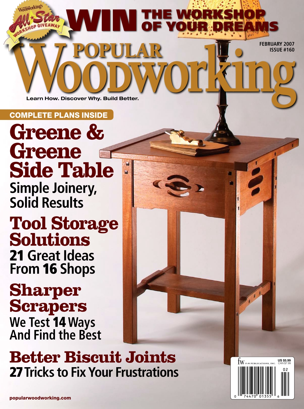 Popular Woodworking - 160, February 2007_01