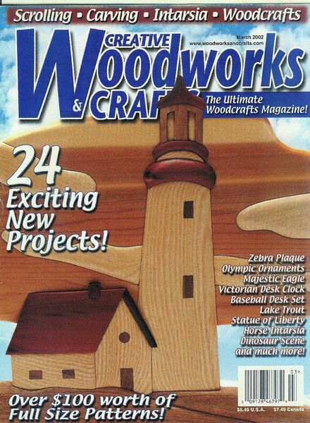 Download Creative Woodworks & crafts-083-2002-03 - PDF Magazine