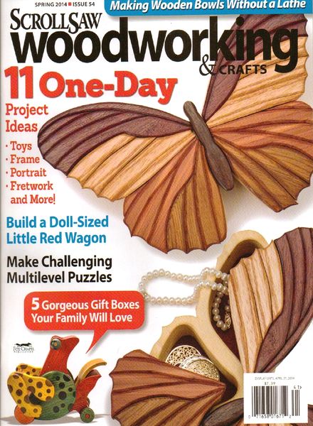 Download Scrollsaw Woodworking &amp; Crafts – Spring 2014 - PDF Magazine