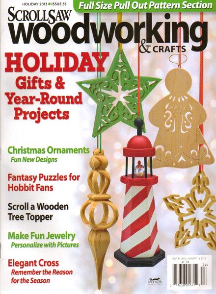 Scroll Saw Woodworking & Crafts Holiday 2014