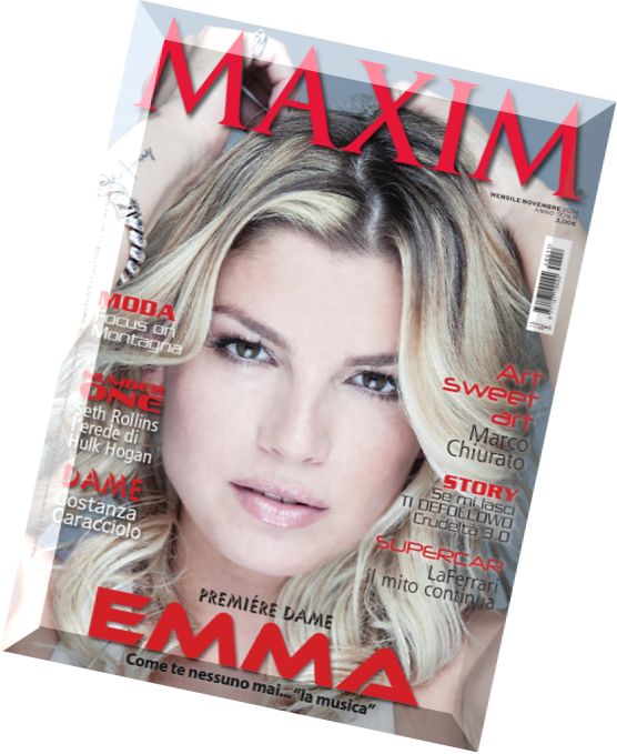 Download Maxim Italy Novembre 2014 PDF Magazine