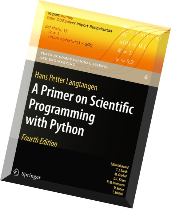 A Primer On Scientific Programming With Python 3Rd Pdf Files