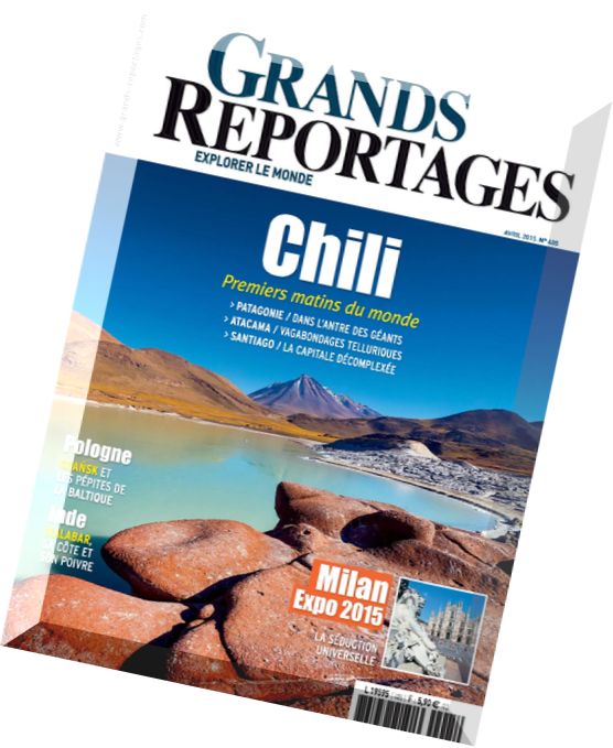 Grands Reportages N 405 - Avril 2015