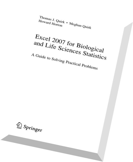 Statistics For Biological Sciences Pdf