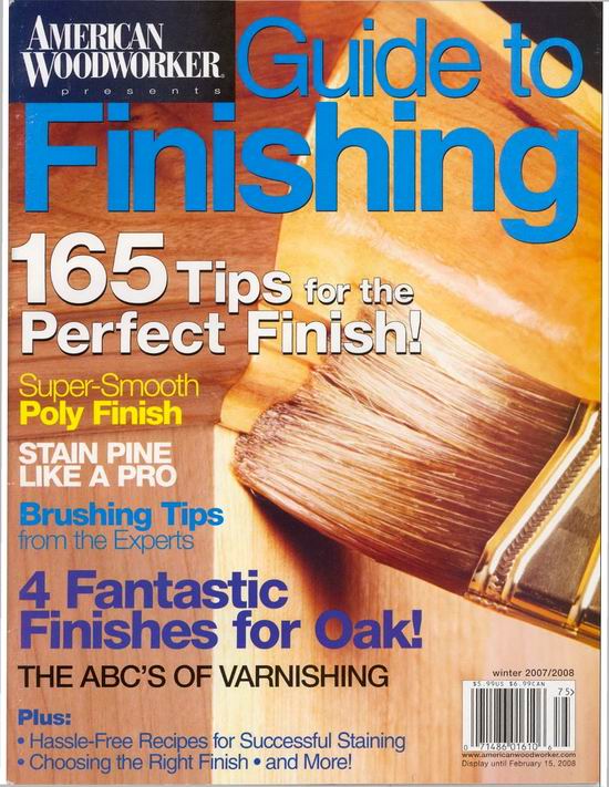 American Woodworker – Guide to Finishing