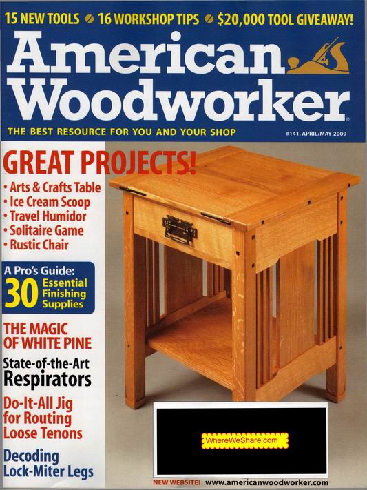 American Woodworker – April-May 2009 #141