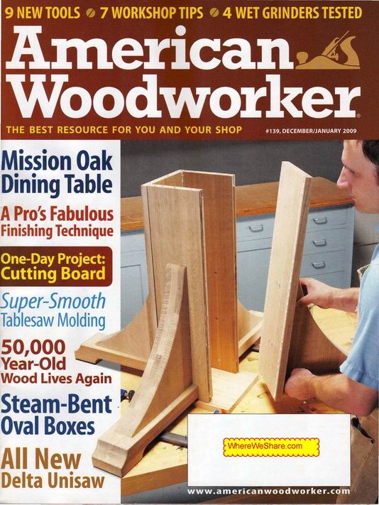 American Woodworker – December-January 2009 #139