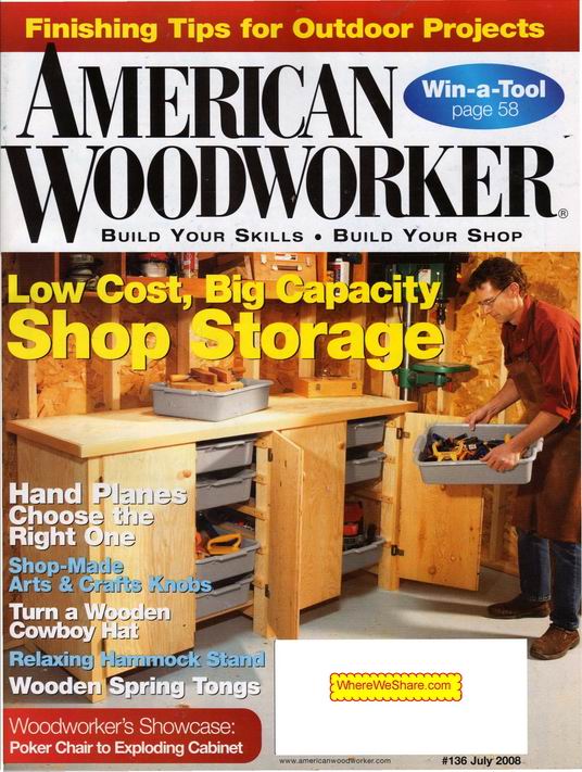 American Woodworker – July 2008 #136