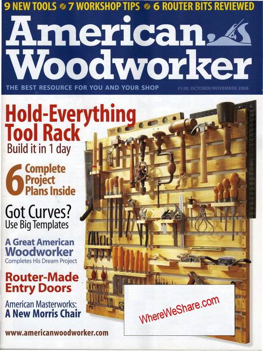American Woodworker – October-November 2008 #138
