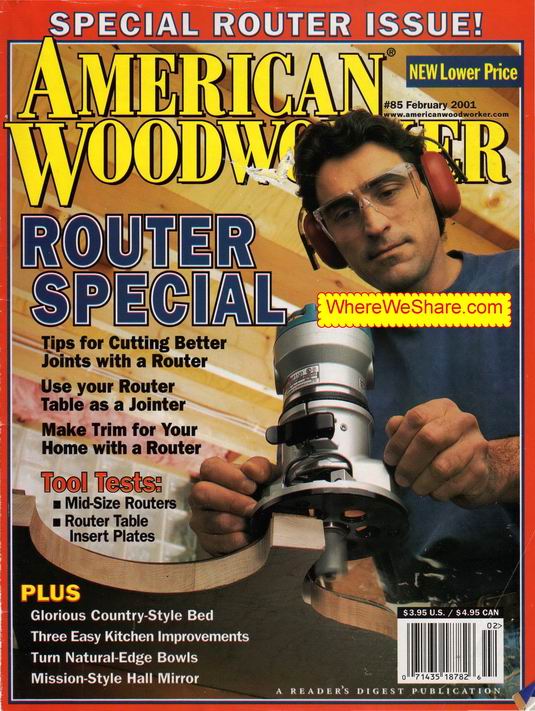 American Woodworker – February 2001 #85