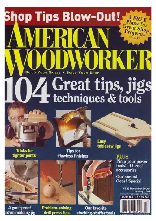 American Woodworker – January 2007 #126