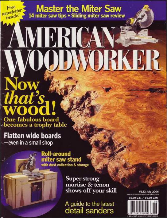 American Woodworker – July 2006 #122