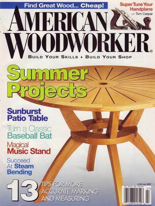 American Woodworker – July 2007 #129