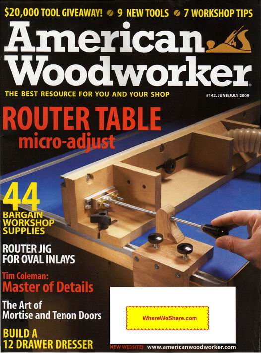 American Woodworker – June-July 2009 #142