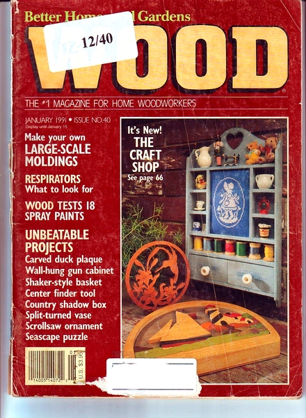 Wood – January 1991 #40