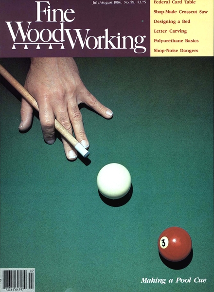 Fine Woodworking – July-August 1986 #59