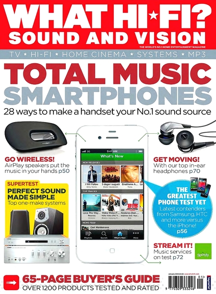 What Hi-Fi Sound and Vision – January 2012