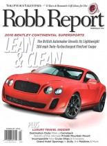 Robb Report – February 2010