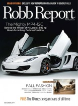 Robb Report – September 2011