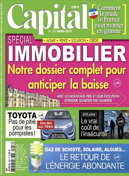 Capital France – Mars 2013