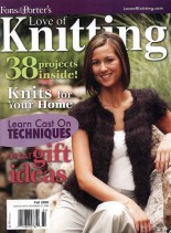 Love of Knitting – Fall 2008