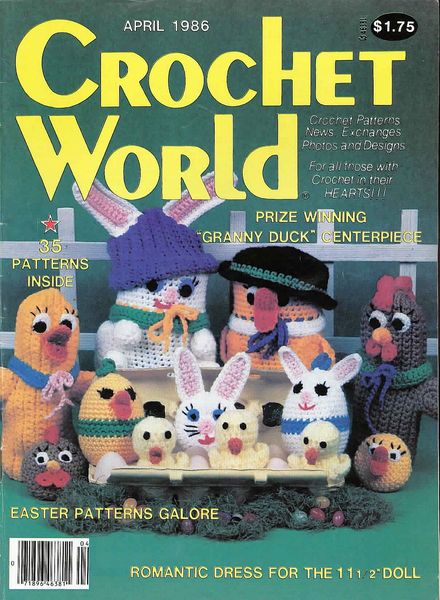 Crochet World – April 1986