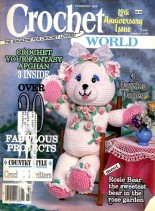 Crochet World – February 1989