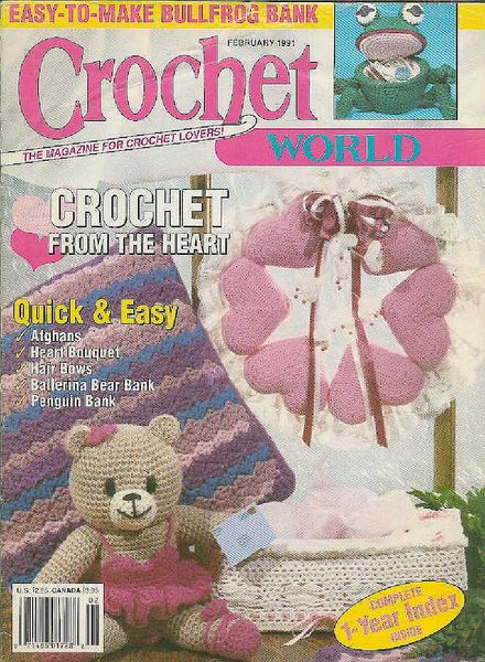 Crochet World – February 1991