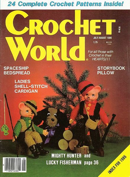 Crochet World – July-August 1986