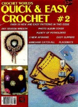 Crochet World – Quick & Easy 2 1985