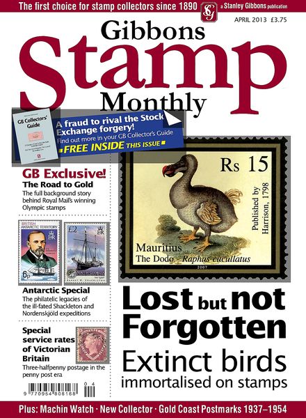 Gibbons Stamp Monthly – April 2013