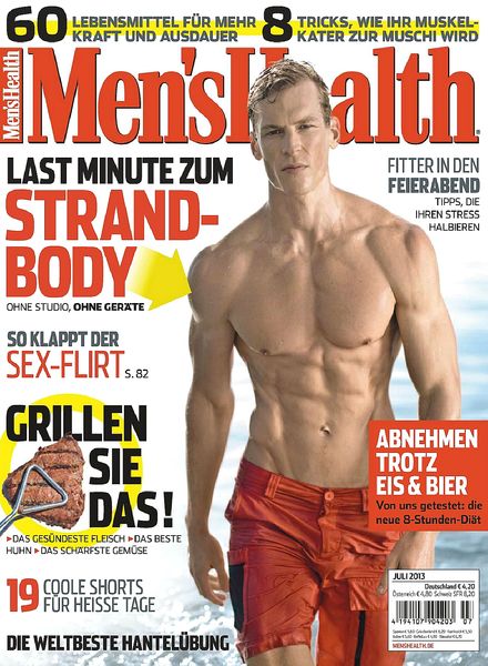 Men’s Health Germany – Juli 2013