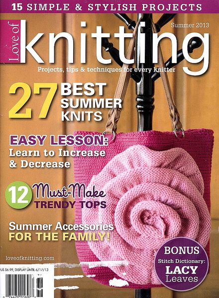 Love of Knitting – Summer 2013