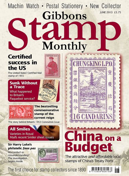 Gibbons Stamp Monthly – June 2013