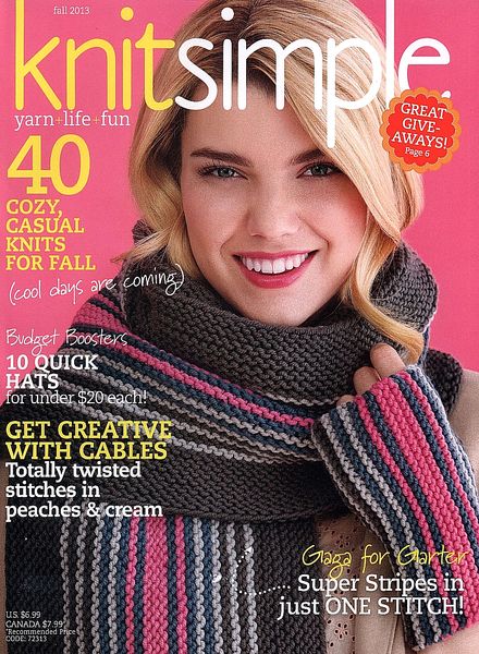 Knit Simple – Fall 2013