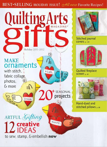 Quilting Arts Gifts – Holiday 2011-2012