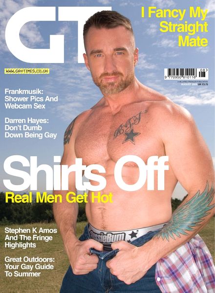 Gay Times (GT) Issue 371 – August 2009