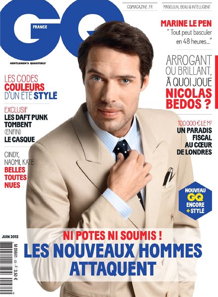 GQ France – Juin 2013