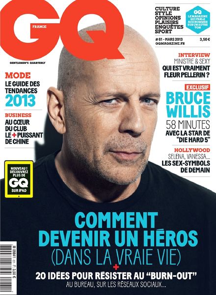 GQ France – Mars 2013