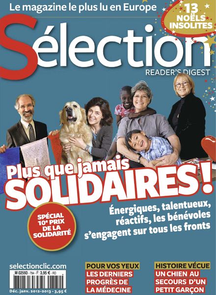 Selection Reader’s Digest – Decembre 2012-Janvier 2013