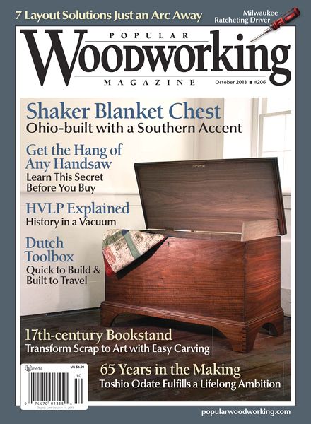 Popular Woodworking – Issue 206, October 2013