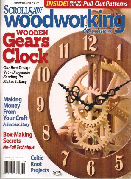 Scrollsaw Woodworking & Crafts – Issue 51 (Summer 2013)
