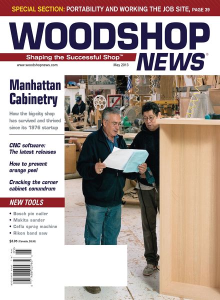 Woodshop News – May 2013