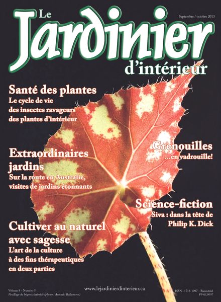Le Jardinier d’Interieur – Septembre-Octobre 2013