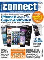Connect Magazin – Dezember 2012
